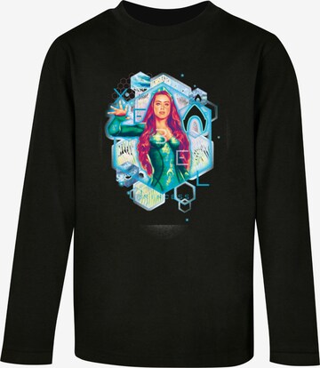 T-Shirt 'Aquaman - Mera Geometric' ABSOLUTE CULT en noir : devant
