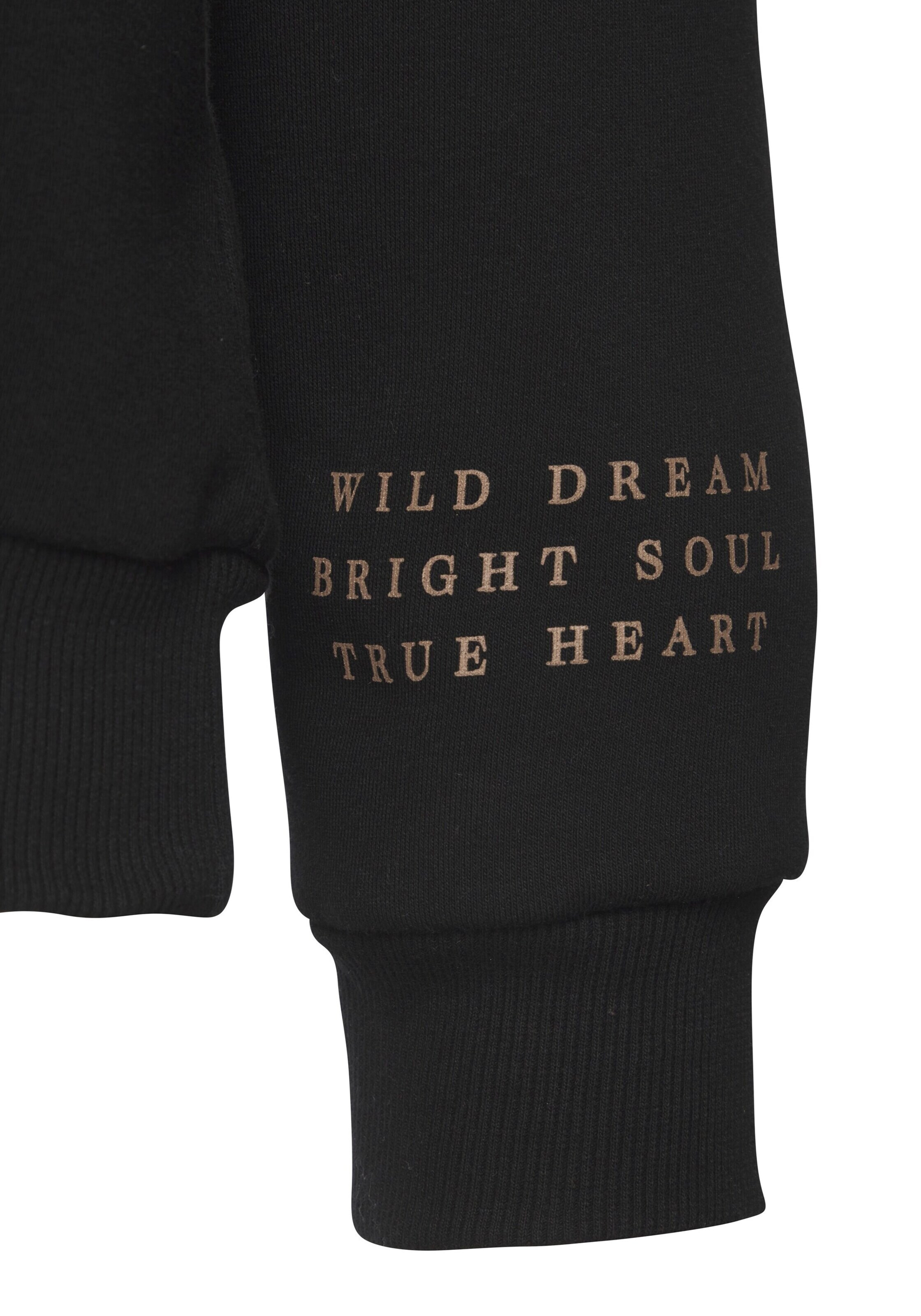 BUFFALO Sweatshirt in Schwarz
