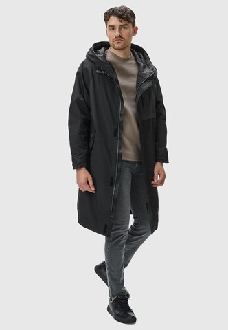 STONE HARBOUR Between-seasons coat 'Zafaar' in Black