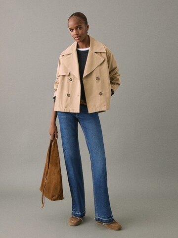 évasé Jean MANGO TEEN en bleu