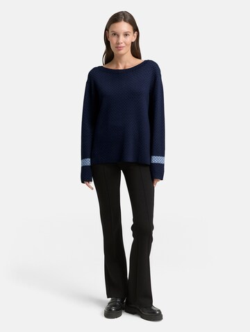 TOM TAILOR Sweater in Blue