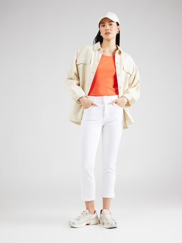 s.Oliver Slimfit Farmer 'Betsy' - fehér