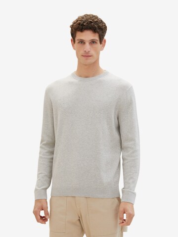 Pullover di TOM TAILOR in grigio: frontale