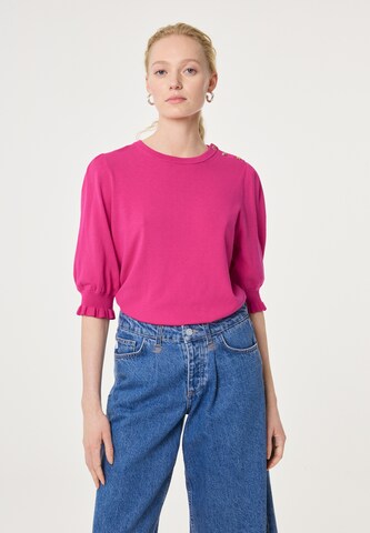 Pull-over Fabienne Chapot en rose : devant