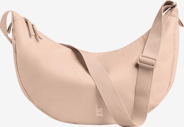 Borsa a tracolla 'Moon' di Got Bag in beige: frontale