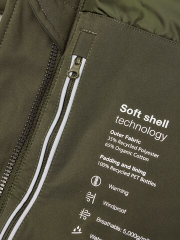 KnowledgeCotton Apparel Parka in Grün