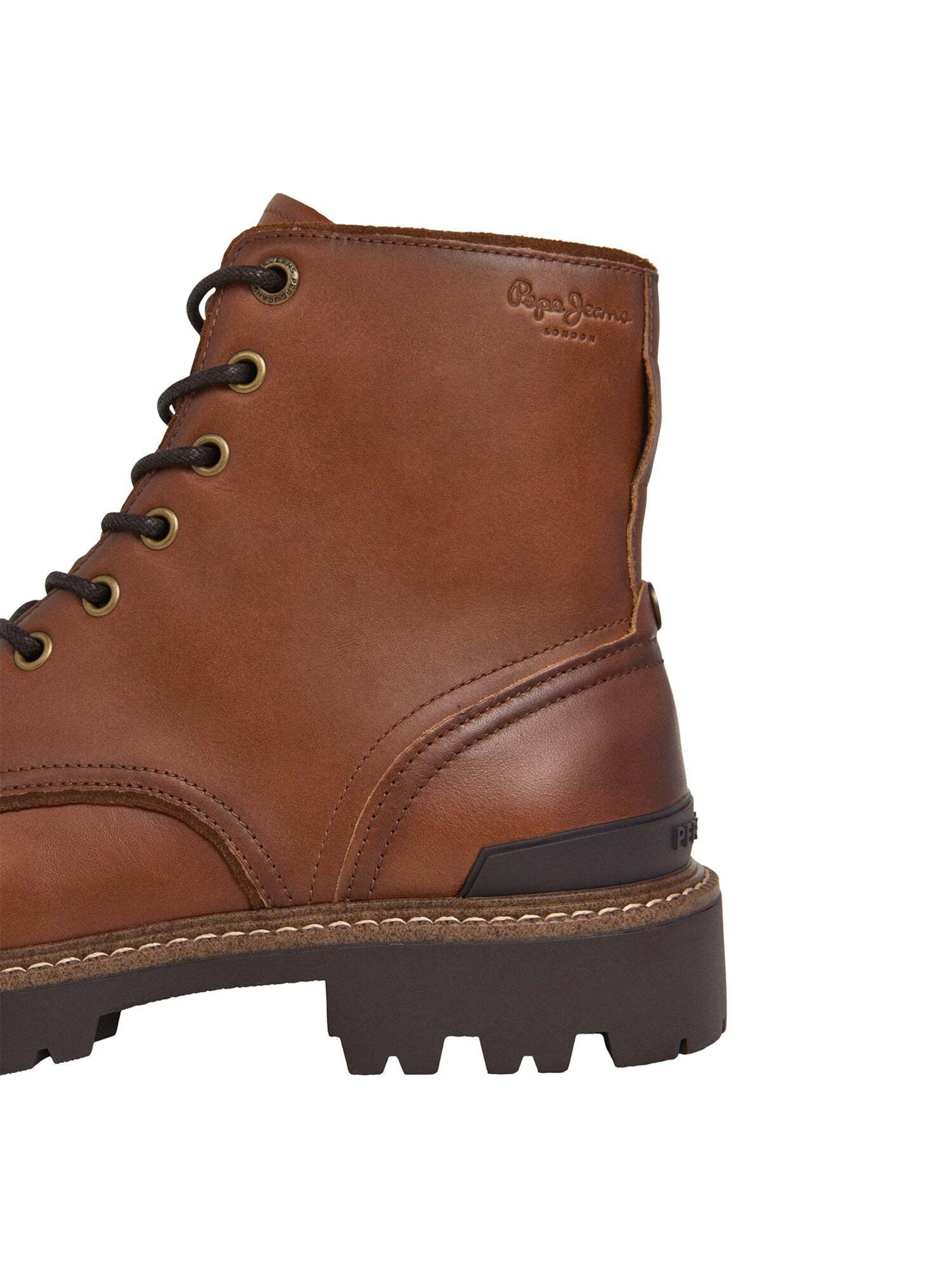 Boots stringati 'RYAN BRIT M' di Pepe Jeans in marrone