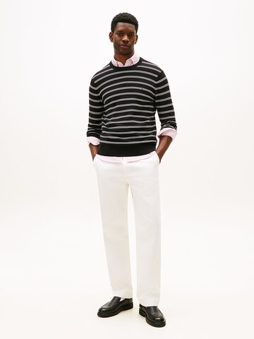 TOMMY HILFIGER Pullover 'SEASONAL' in Schwarz