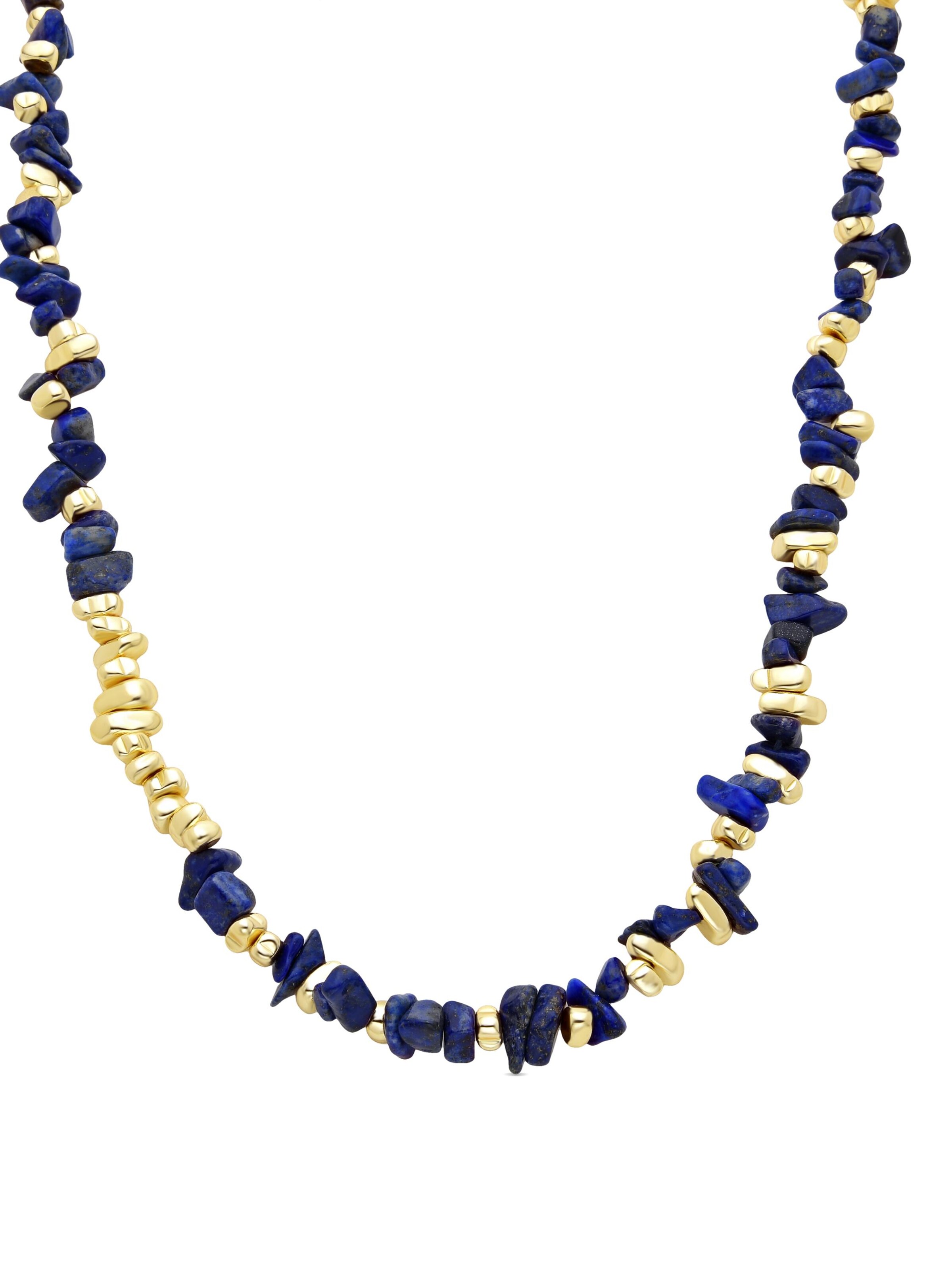 Collana 'Sygo' di Luxenter in blu: frontale