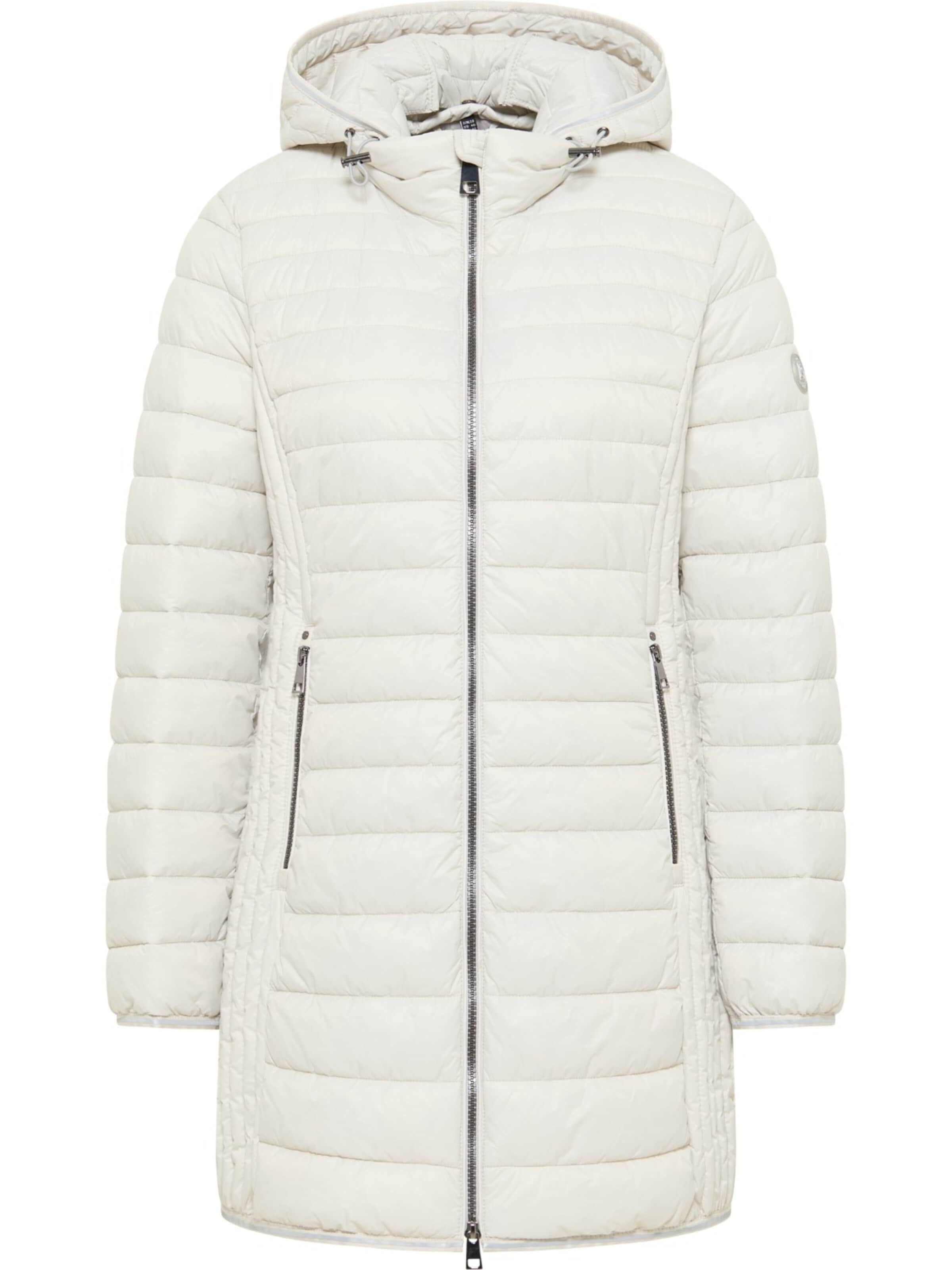Barbara Lebek Between-Season Jacket in White: front