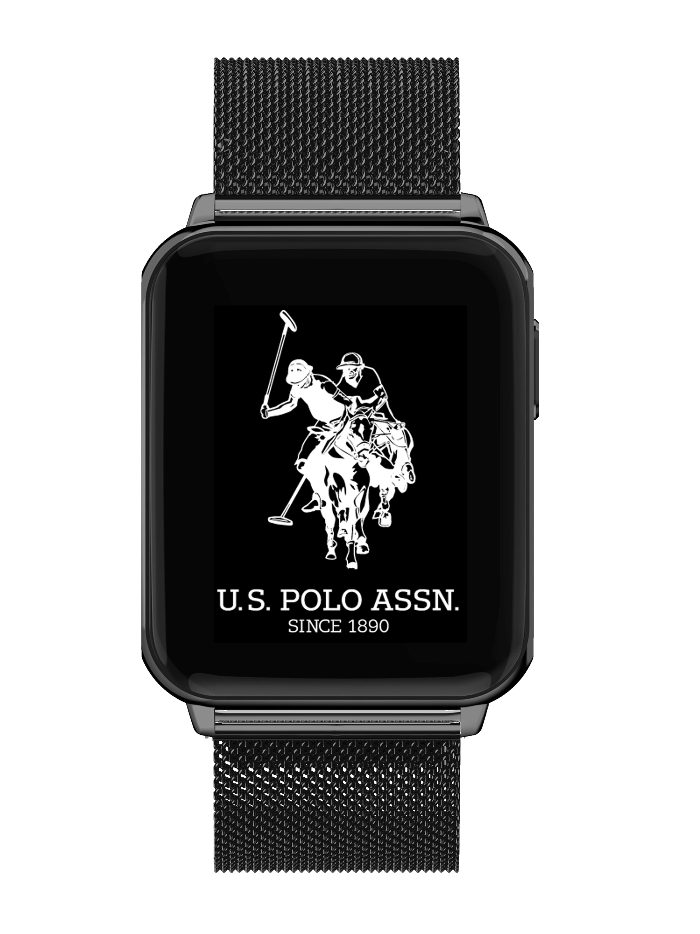 Montre digitale 'Atlas' U.S. POLO ASSN. en noir : devant