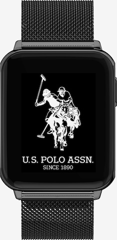 Montre digitale 'Atlas' U.S. POLO ASSN. en noir : devant