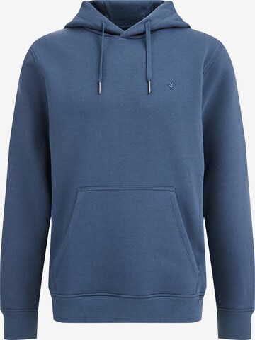 WE Fashion Sweatshirt in Blue: front