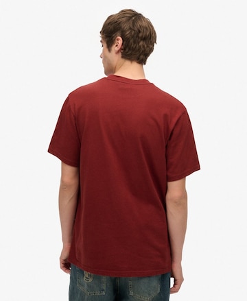 T-Shirt Superdry en rouge