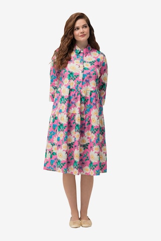 Robe Ulla Popken en rose : devant