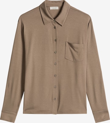 Chemisier Marc O'Polo en marron : devant
