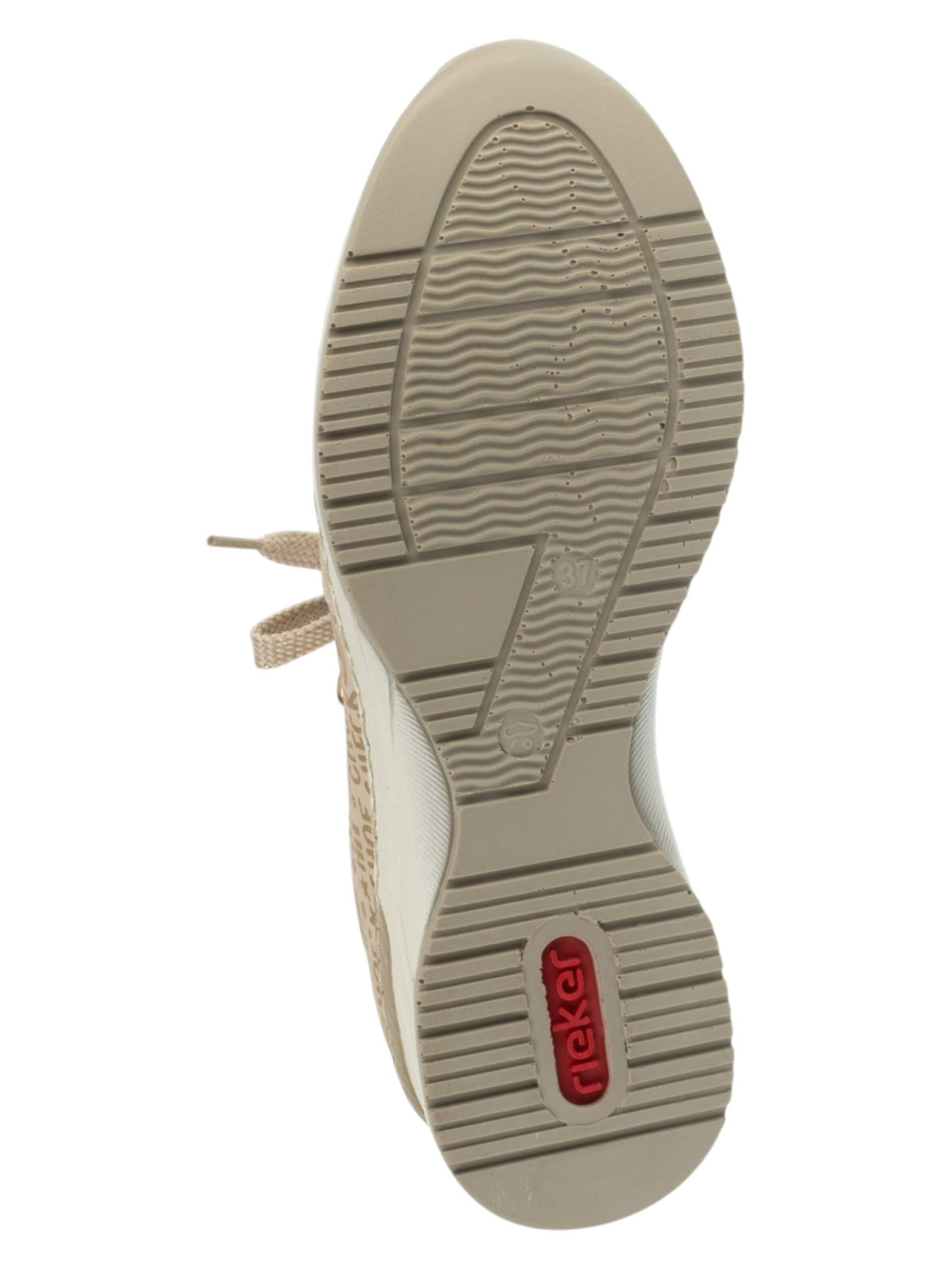 Baskets basses Rieker en beige