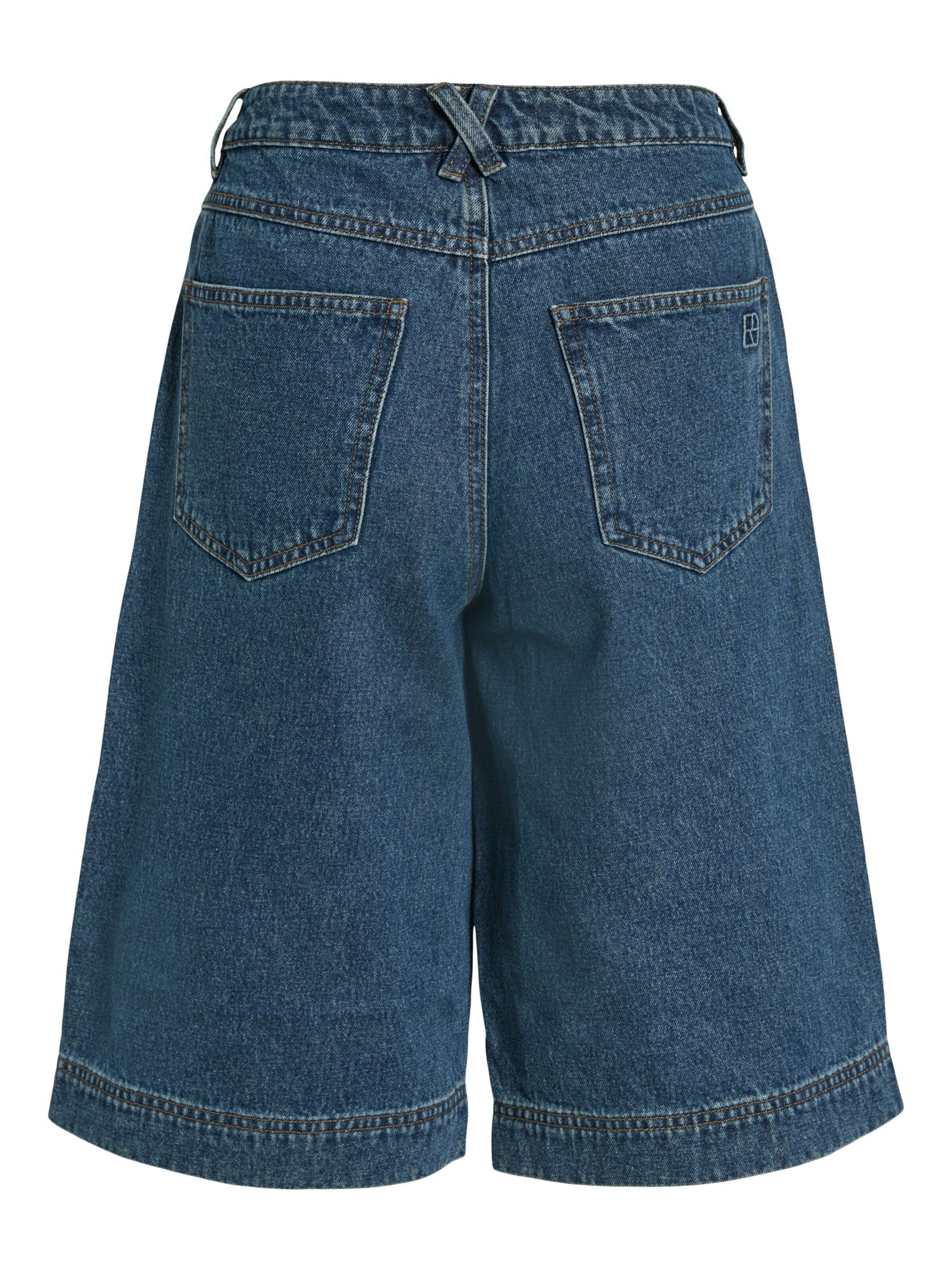 ROUGE EDIT Wide leg Jeans in Blue