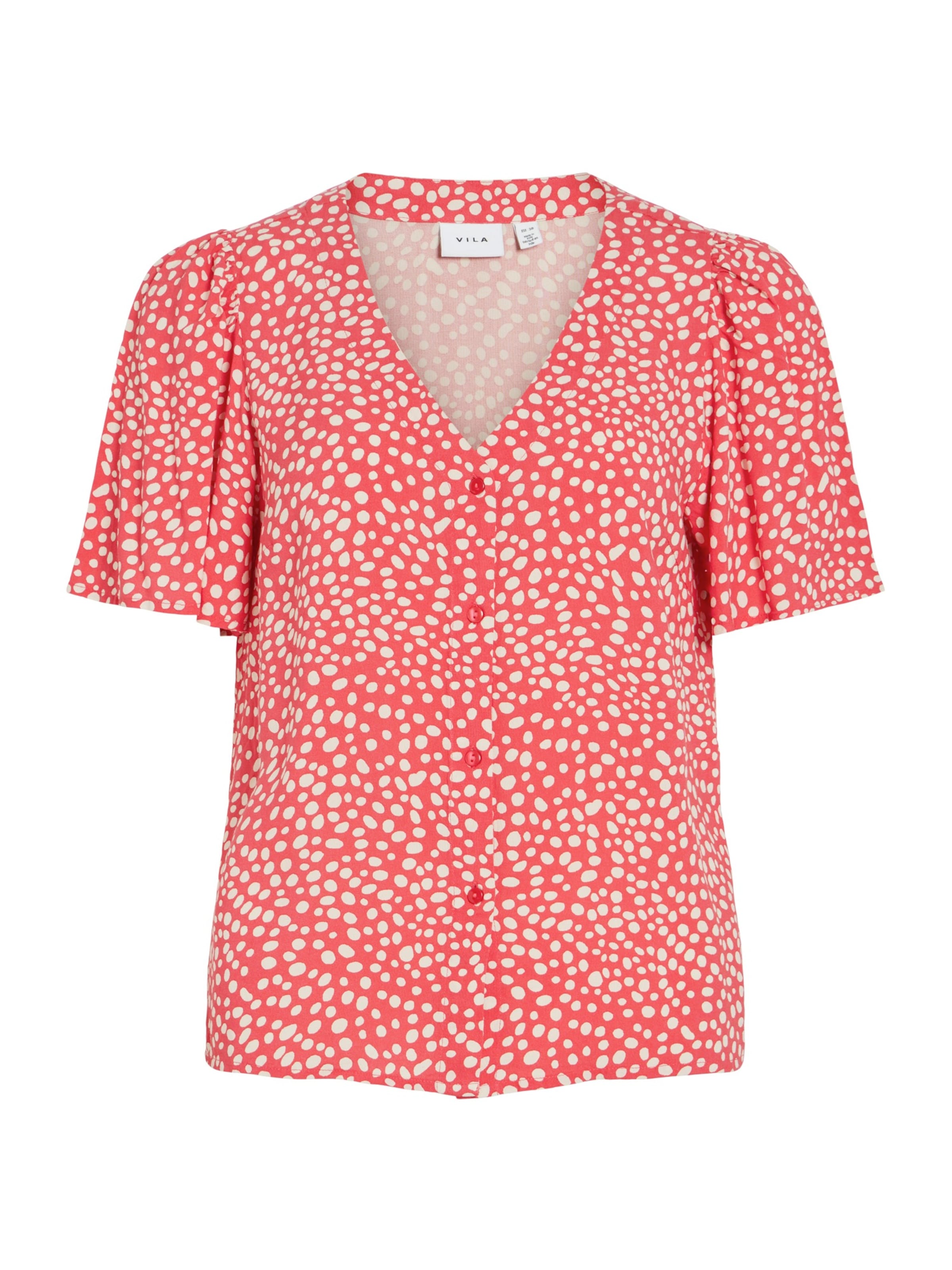 Chemisier 'VIGrace' VILA en rouge : devant