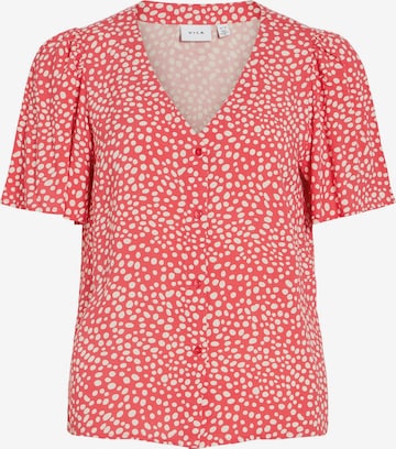 Chemisier 'VIGrace' VILA en rouge : devant