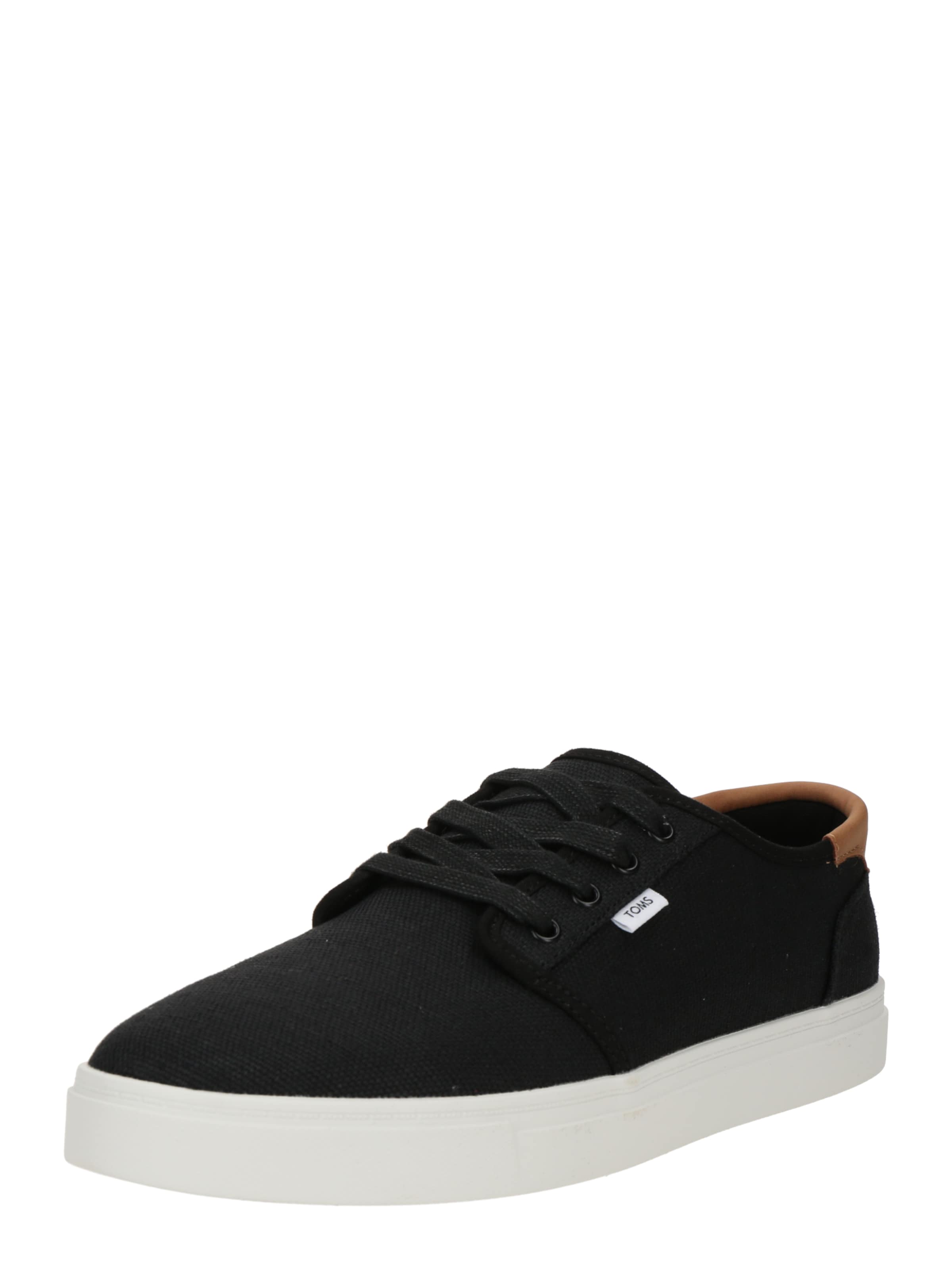 Sneaker bassa di TOMS in nero: frontale