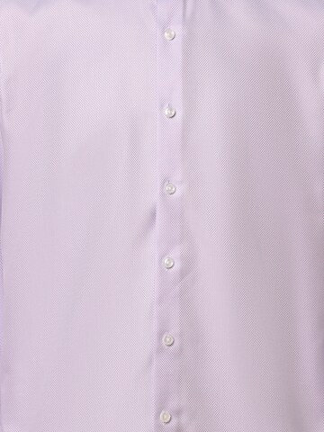 Finshley & Harding Slim fit Button Up Shirt in Purple