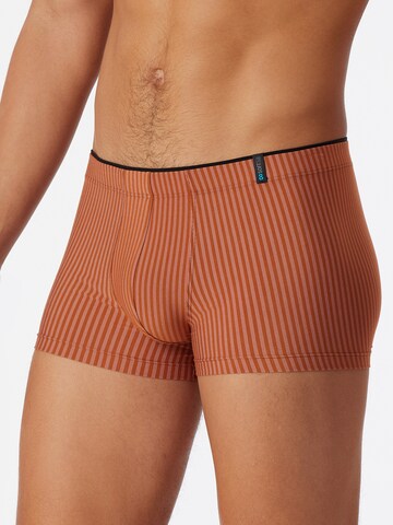 SCHIESSER Boxershorts 'Long Life Soft' in Bruin