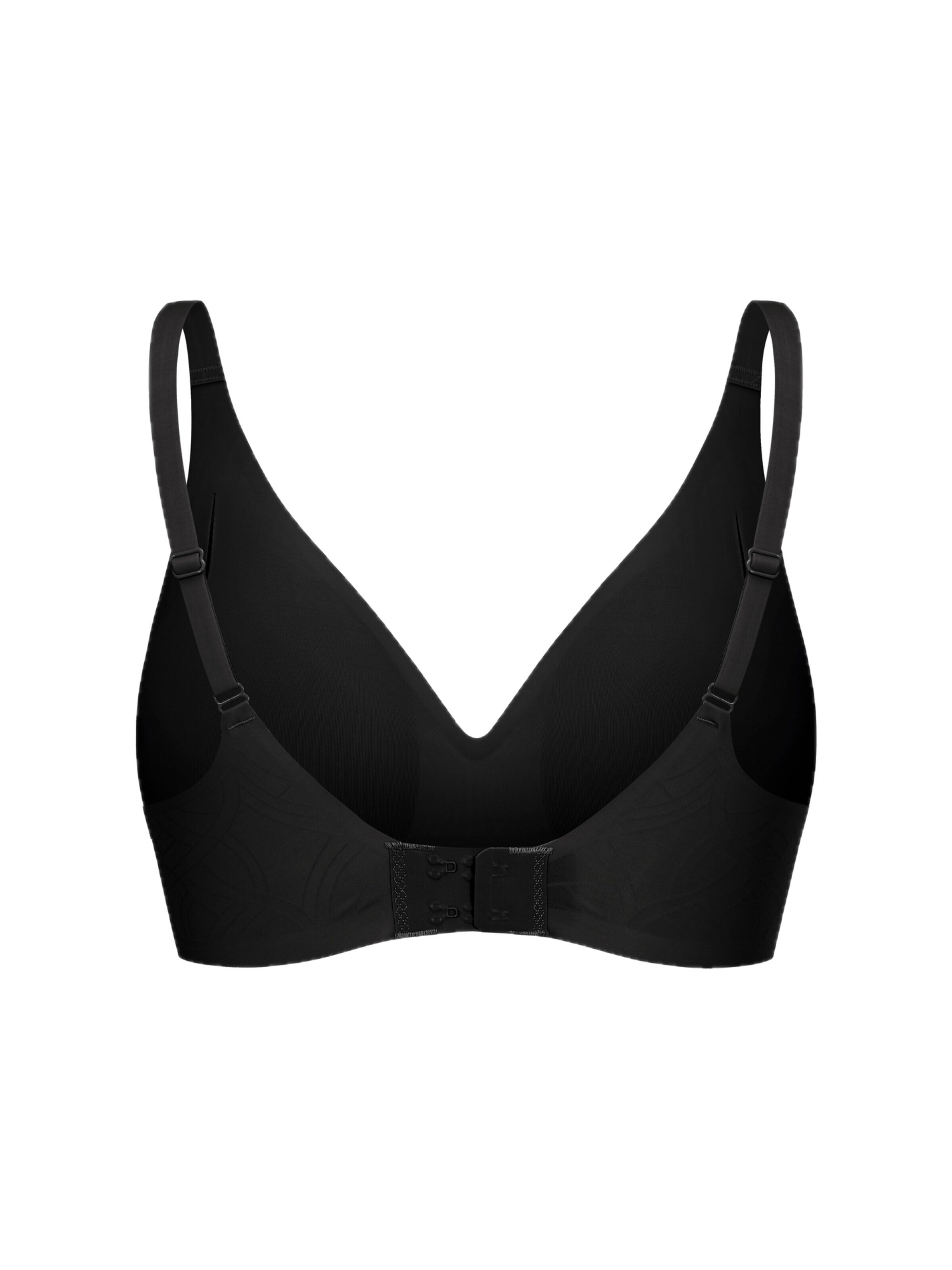 cfab Push-up BH 'Air Sense Comfort Light Push Up Bra' in Zwart