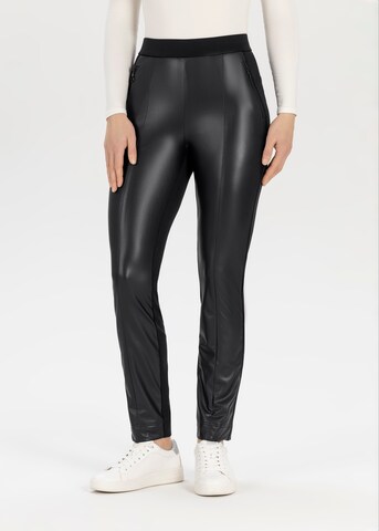STEHMANN Skinny Leggings in Black: front