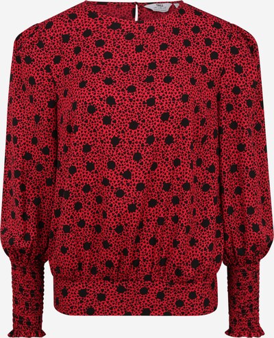 Dorothy Perkins (Tall) Bluse 'HEART' in grenadine / schwarz, Produktansicht