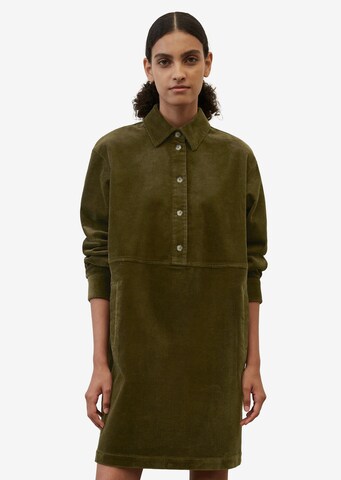 Marc O'Polo DENIM - Vestido camisero en verde: frente