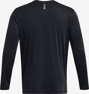 UNDER ARMOUR Functioneel shirt 'Launch' in Zwart