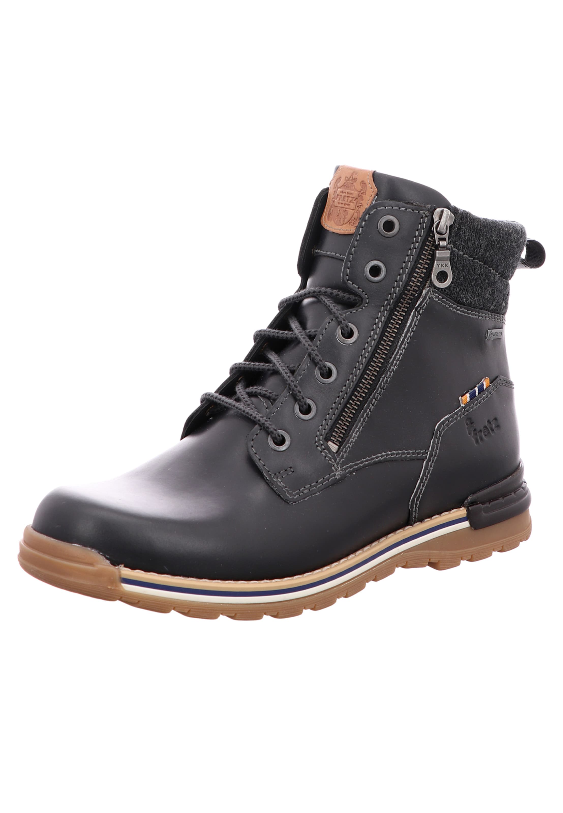 Männer Halbschuhe FRETZ MEN Schnürschuh 'Cooper' in Schwarz - OR14299 Männer Halbschuhe FRETZ MEN Schnürschuh 'Cooper' in Schwarz - OR14299