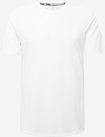 T-Shirt fonctionnel ADIDAS SPORTSWEAR en blanc : devant