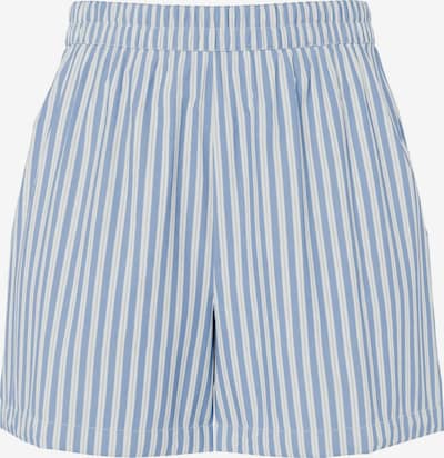 PIECES Housut 'PCJolly' värissä sininen / valkoinen, Tuotenäkymä
