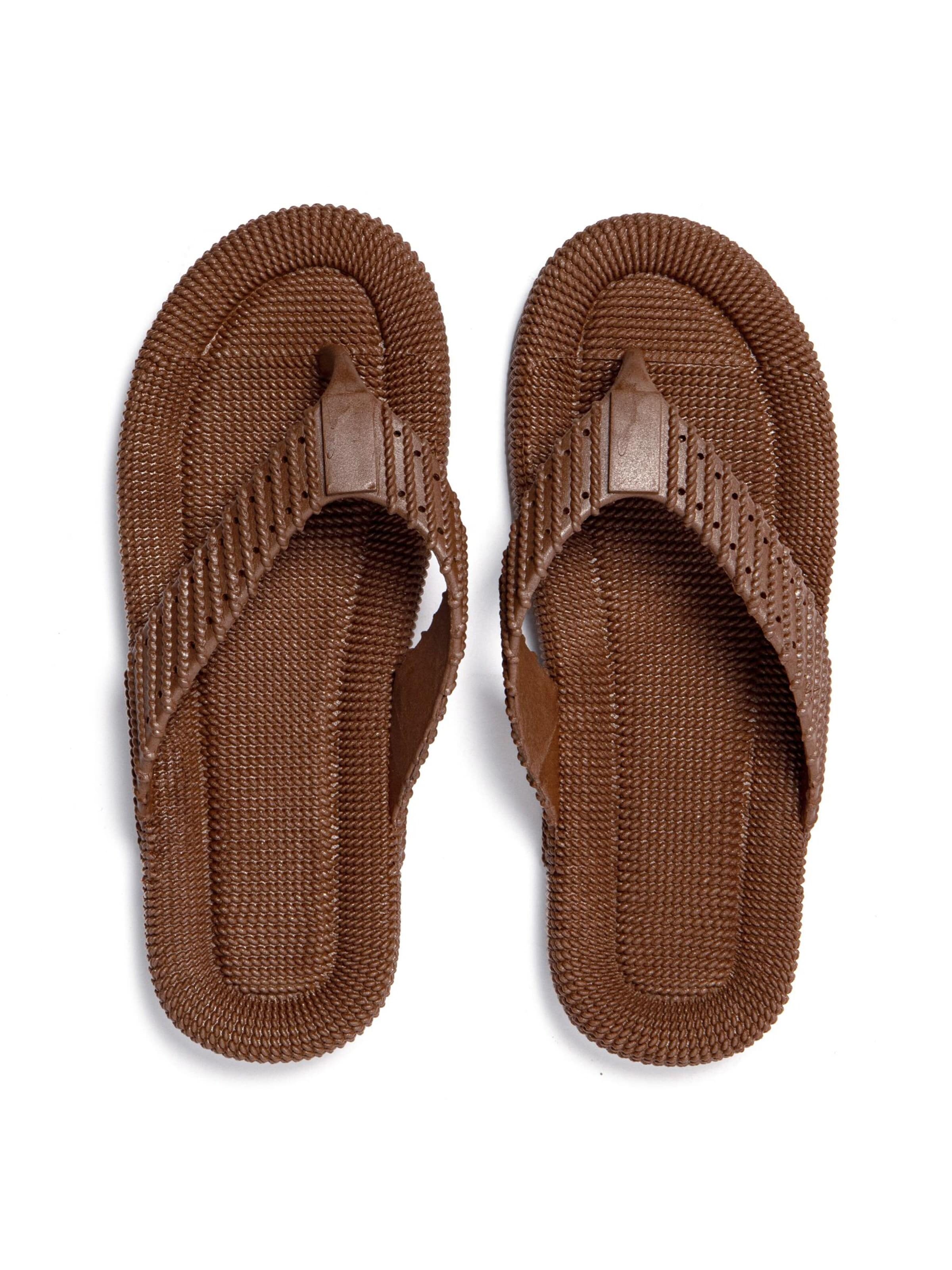 Brasileras - Zapatos para playa y agua 'Sandito' en marrón