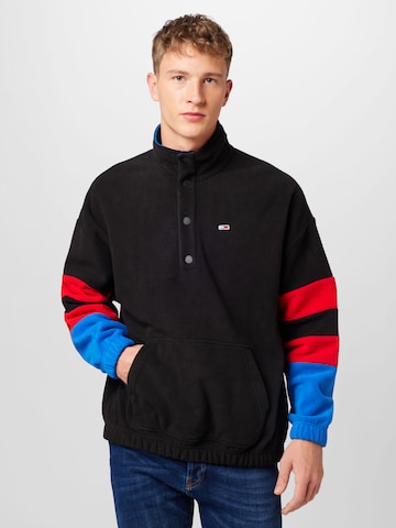 Tommy Jeans - Sweatshirt 'Modern' em preto: frente