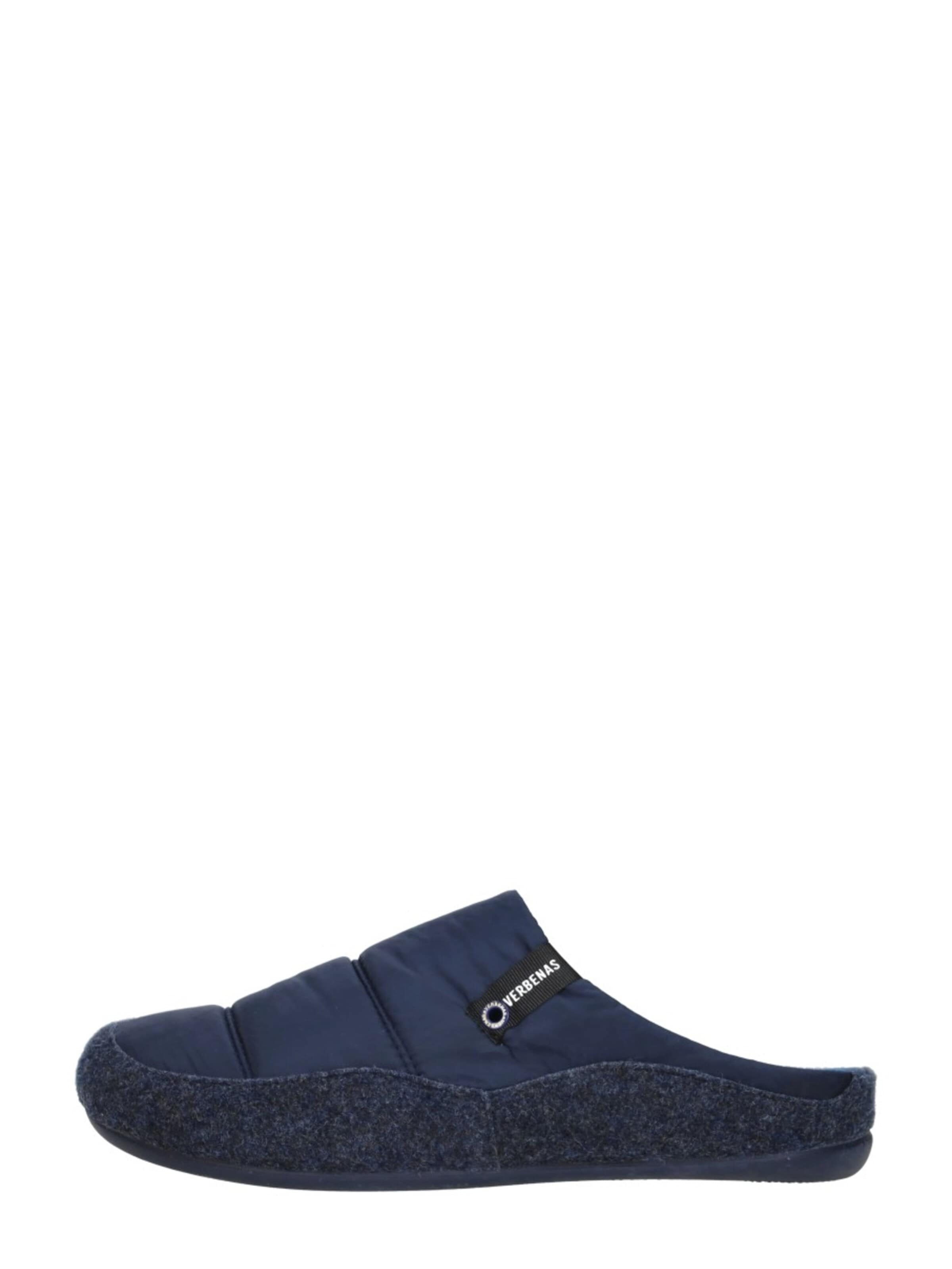VERBENAS Slipper 'Earth' in Blue: front