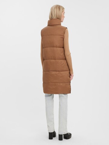 VERO MODA Vest 'Uppsala' in Brown