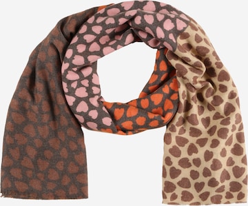 CODELLO Scarf in Brown: front