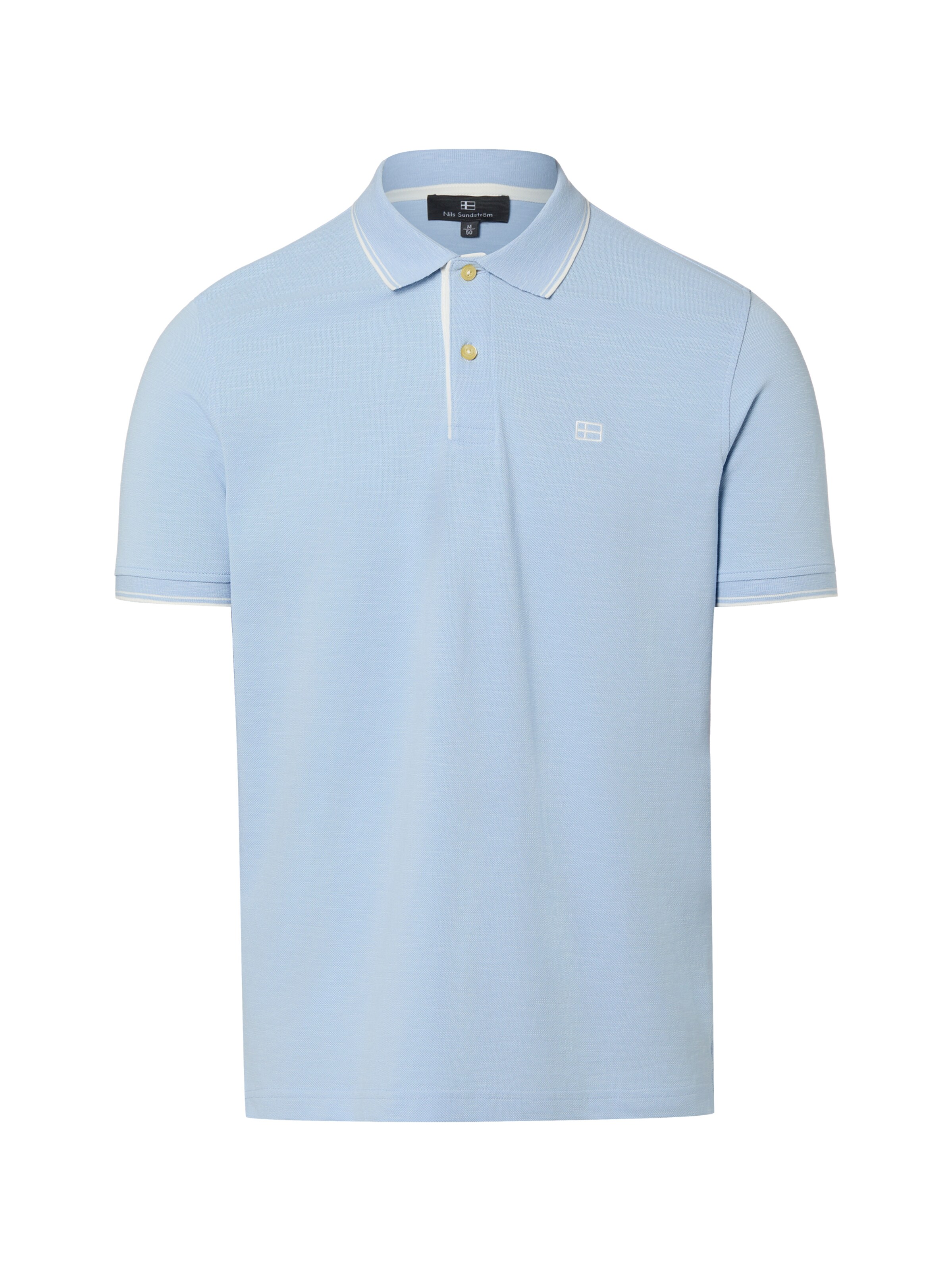 T-Shirt Nils Sundström en bleu : devant