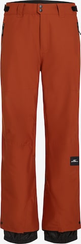 O'NEILLregular Hlače za vanjske uvjete - crvena boja: prednji dio