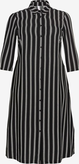 SHEEGO Shirt Dress in Black / White, Item view