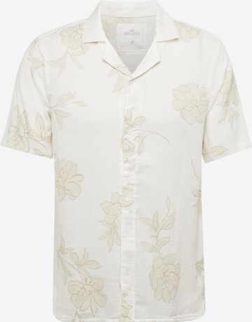 Coupe regular Chemise HOLLISTER en blanc : devant