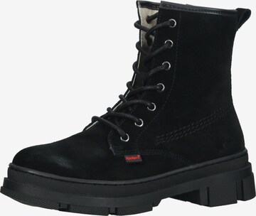 Bottes Kickers en noir : devant