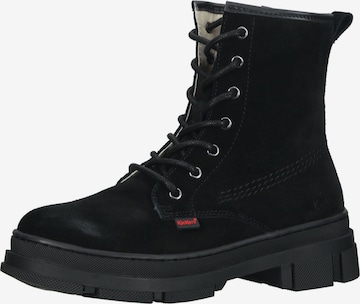 Kickers Boots in Black: front