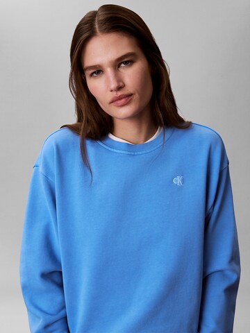 Calvin Klein Jeans Sweatshirt in Blue