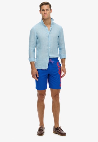 Boardshorts Superdry en bleu