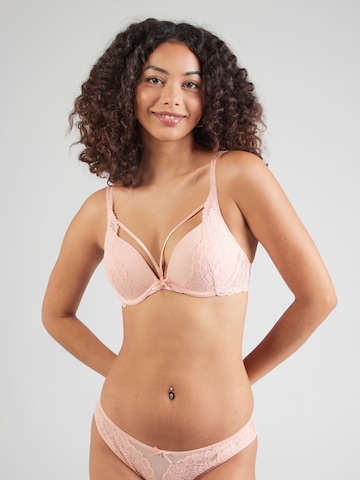 Hunkemöller - Push-up Sujetador 'Isadora' en rosa: frente