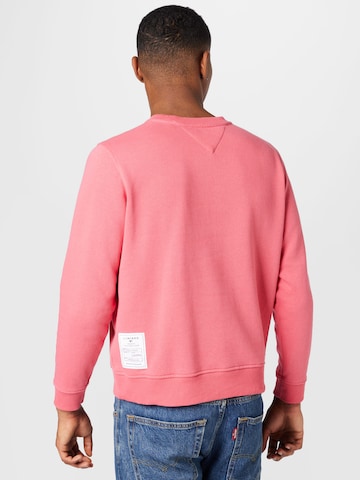 Felpa di Tommy Jeans in rosa